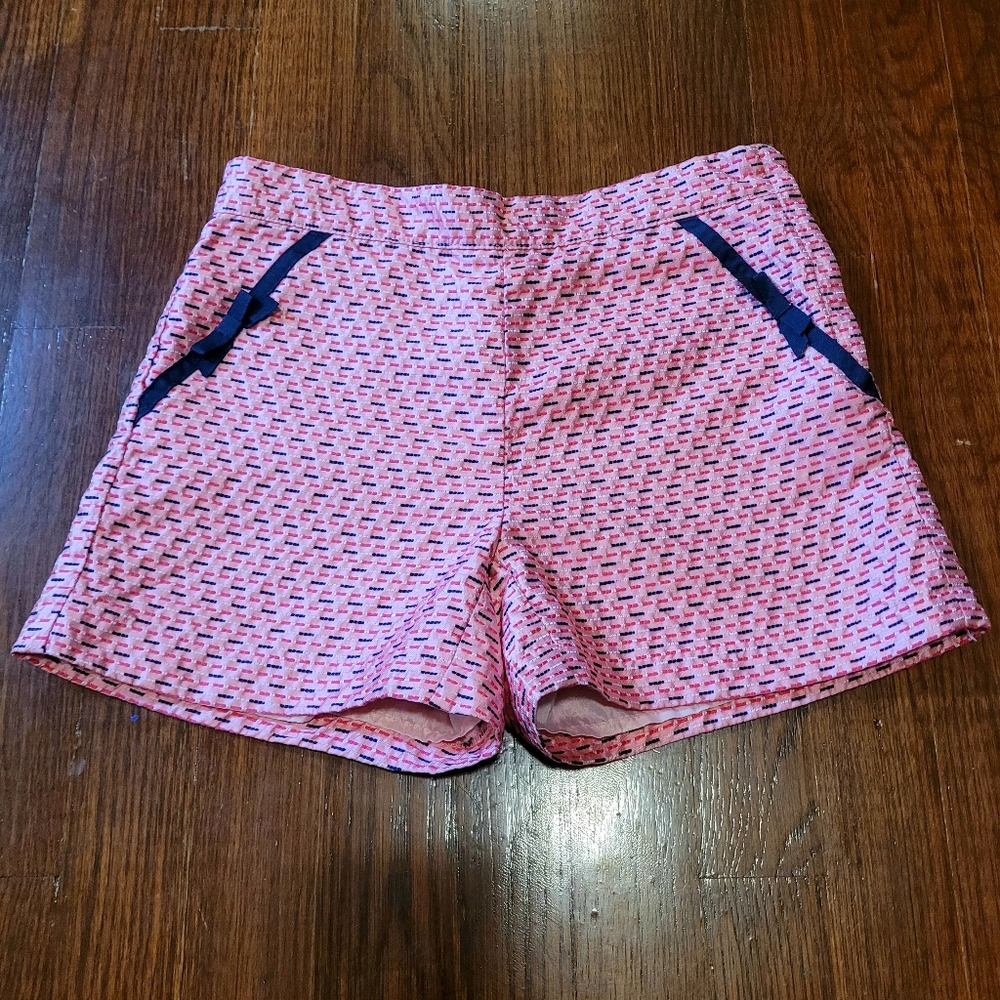 🎀 Janie & Jack Pick Stitch Jacquard Bow Shorts